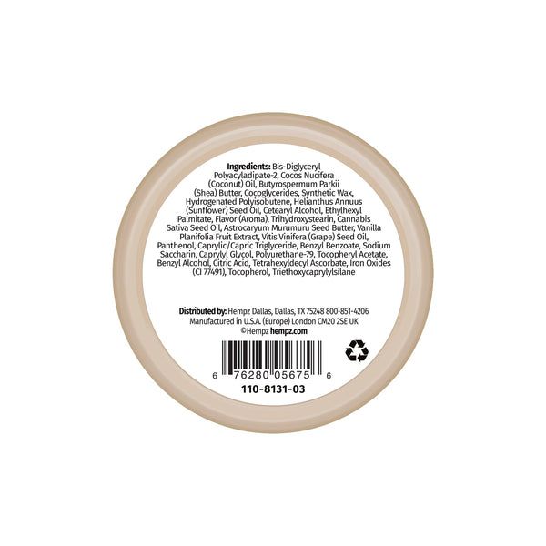 Hempz Hydrating Sleeping Mask - Whipped Vanilla 0.70oz