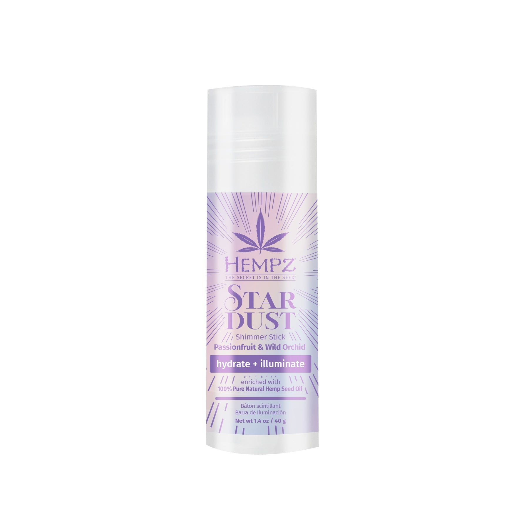 Hempz Star Dust Passionfruit & Wild Orchid Shimmer Stick 1.4oz Main image