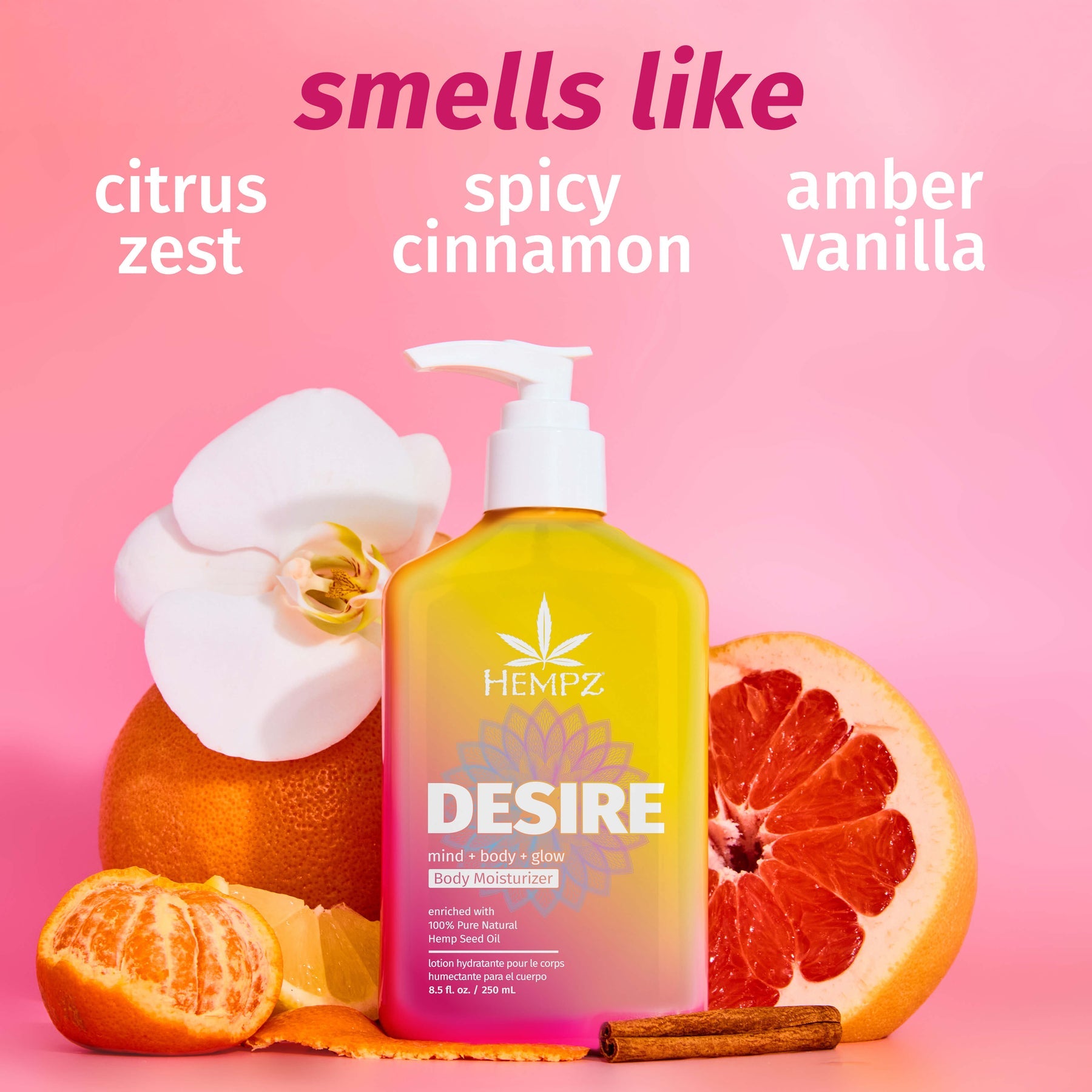 Hempz Wear Your Mood Lotion 8.5oz - Desire Secondary image