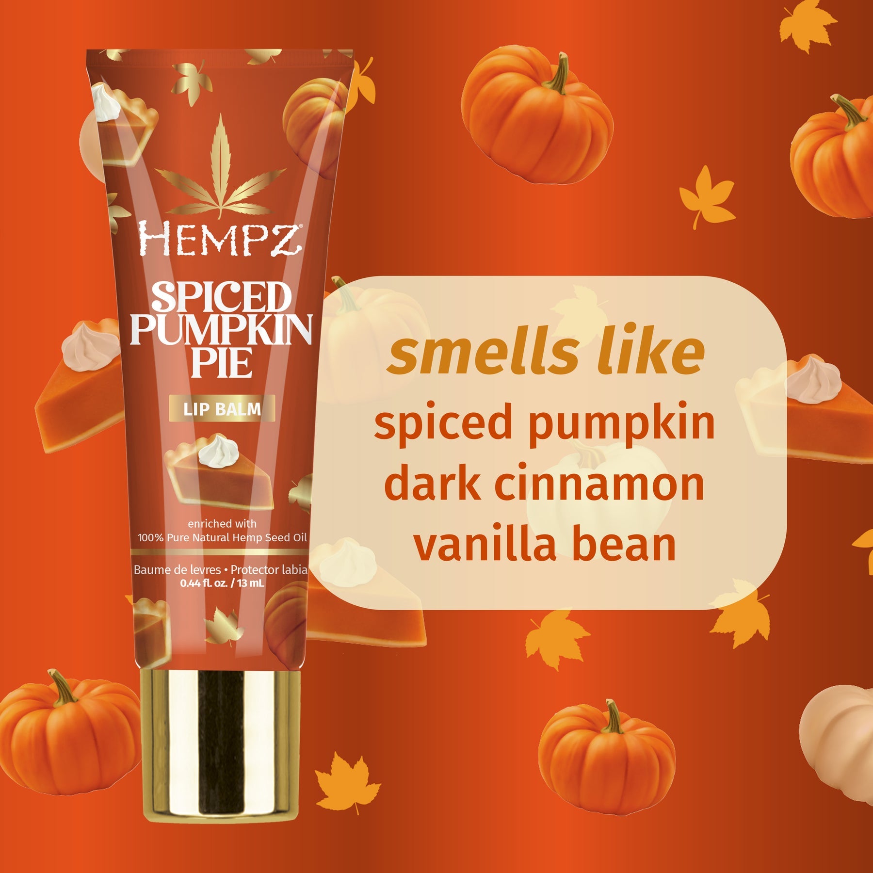 Hempz Spiced Pumpkin Pie Lip Balm