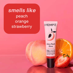 Hempz Juicy Peach Slices Lip Balm