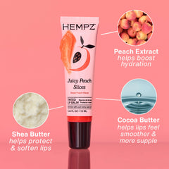 Hempz Juicy Peach Slices Lip Balm