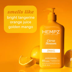 Hempz Citrus Blossom Moisturizer 17oz