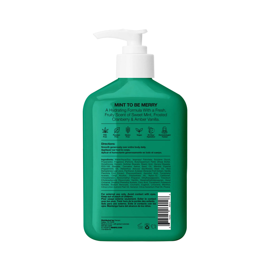 Hempz Winter Mint & Frosted Cranberry Moisturizer