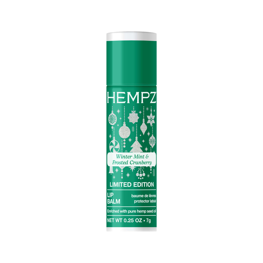 Hempz Winter Mint & Frosted Cranberry Lip Balm