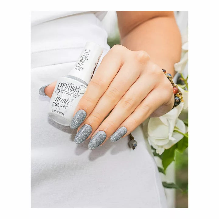 Gelish - Flash Glam Dripping In Bling .5oz