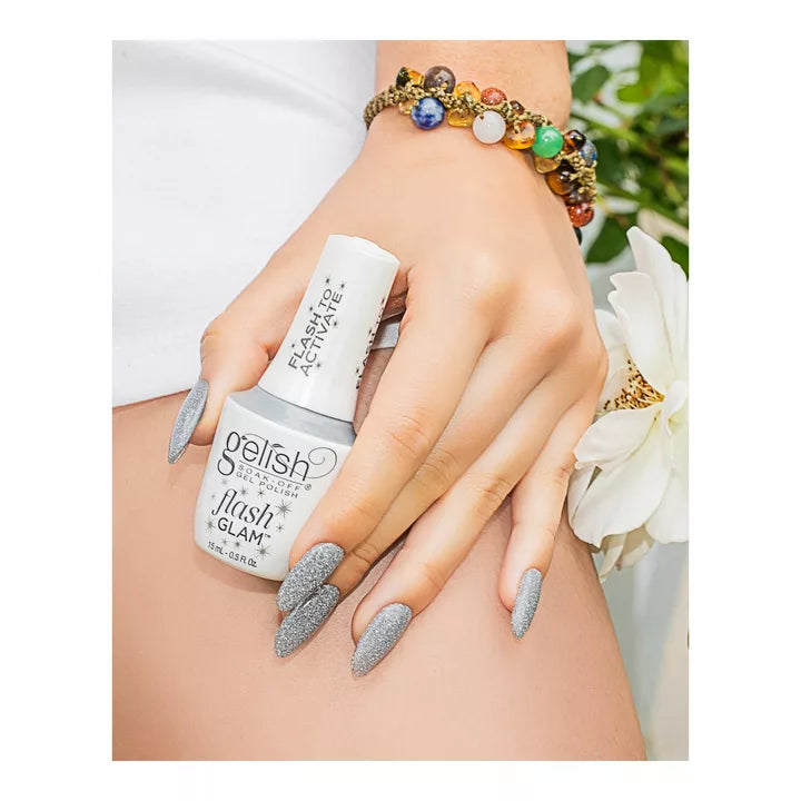 Gelish - Flash Glam Dripping In Bling .5oz