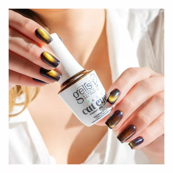 Gelish Aurora Cat Eye Magnet Gel - Space Dust .5oz