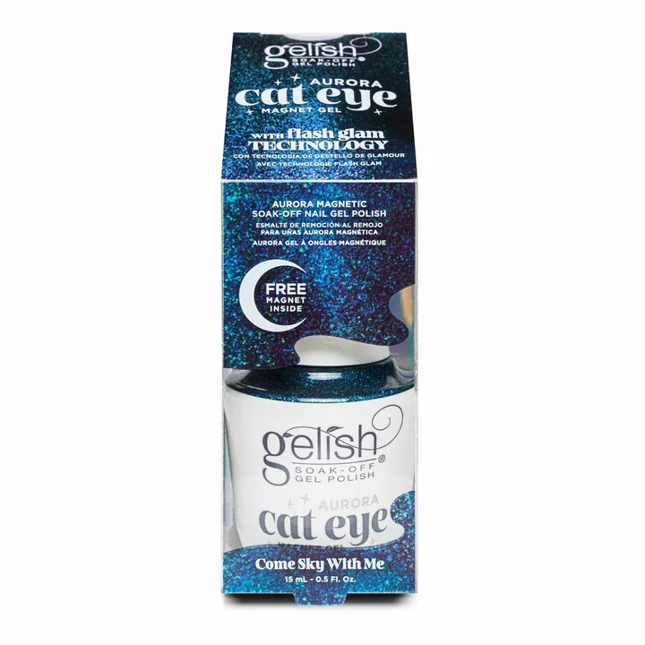 Gelish Aurora Cat Eye Magnet Gel - Come Sky With Me .5oz