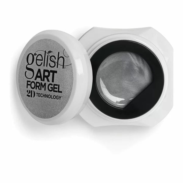 Gelish Art Form Gel - Effects Silver Metallic 5g