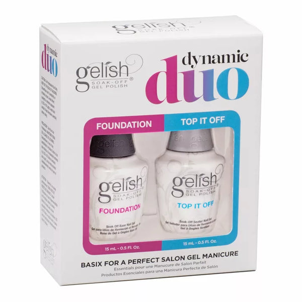 Gelish Dynamic Duo Top + Base
