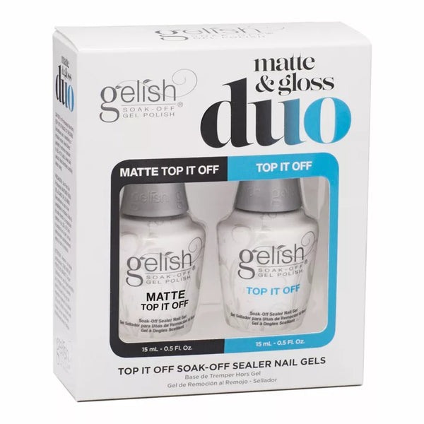 Gelish Matte & Gloss Duo
