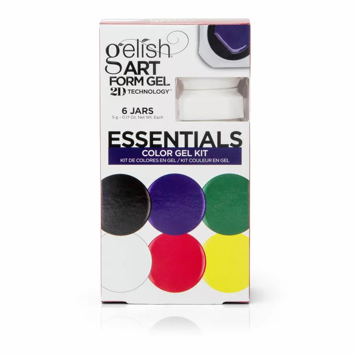 Gelish Art Form Gel - Essential Color Gel Kit 6pk