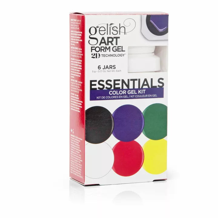 Gelish Art Form Gel - Essential Color Gel Kit 6pk