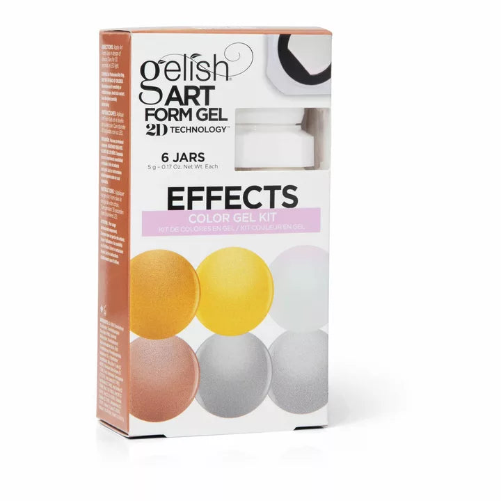 Gelish Art Form Gel - Effects Color Gel Kit 6pk
