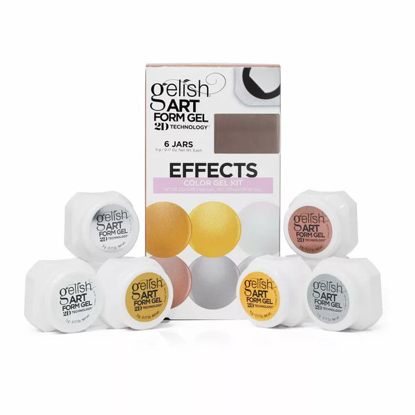 Gelish Art Form Gel - Effects Color Gel Kit 6pk