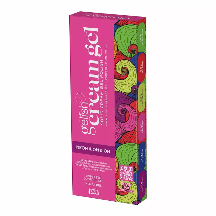 Gelish Cream Gel Neon & On & On