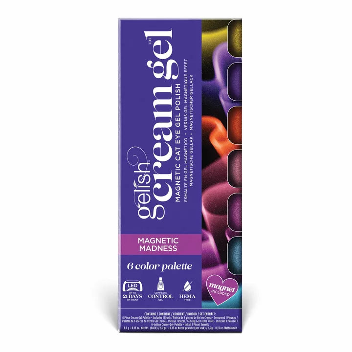 Gelish CreamGel 6pc - Magnetic Madness