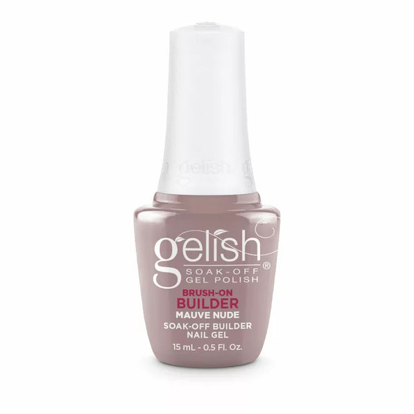 Gelish Brush On Builder Gel .5oz - Mauve Nude