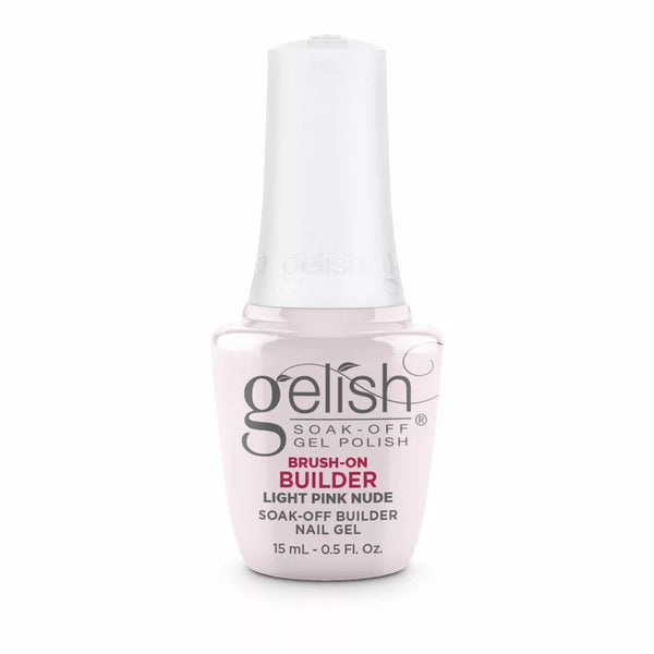Gelish Brush On Builder Gel .5oz - Light Pink Nude