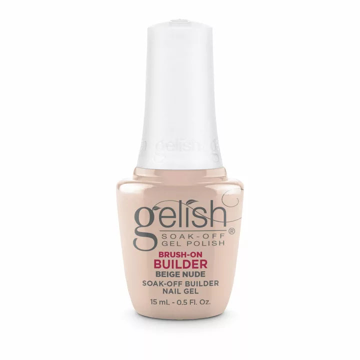 Gelish Brush On Builder Gel .5oz - Beige Nude