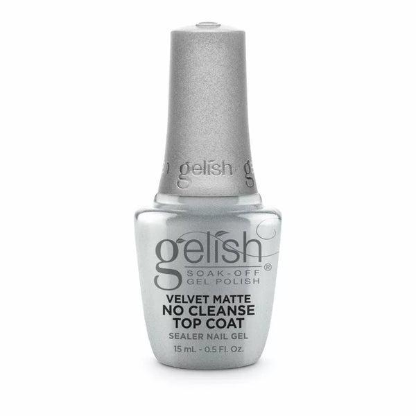 Gelish - Velvet Matte No-Cleanse Top Coat .5oz