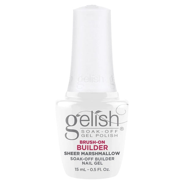 Gelish Brush On Builder Gel .5oz - Sheer Marshmallow
