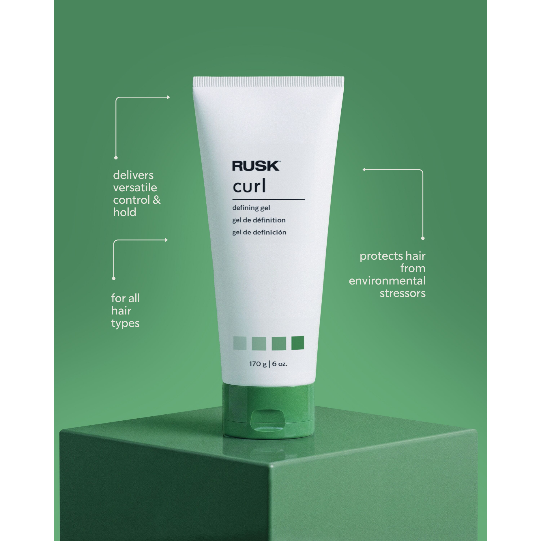 Rusk Curl Defining Gel 6oz Secondary image