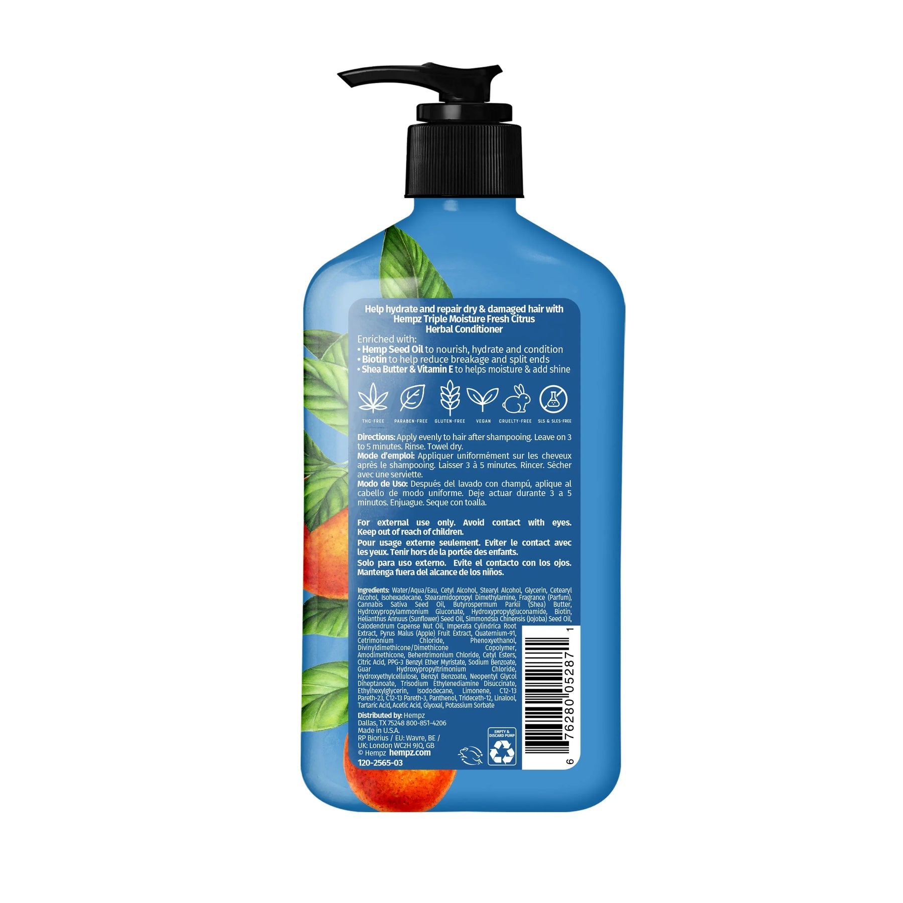 Hempz Triple Moisture Fresh Citrus Conditioner