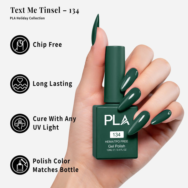PLA Gel Polish 12ml - Text Me Tinsel 134