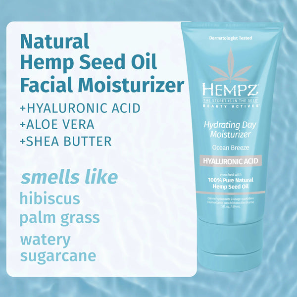 Hempz Hydrating Day Moisturizer Ocean Breeze 3oz Secondary image