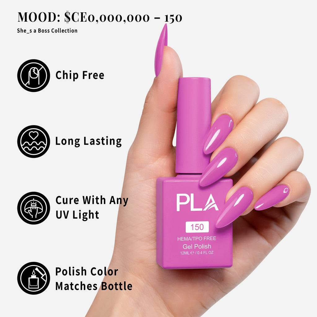 PLA Gel Polish 12ml - MOOD: $CE0,000,000 150