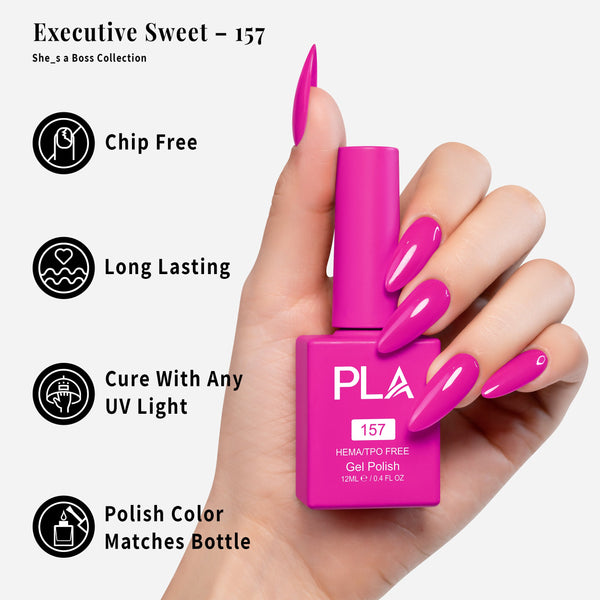 PLA Gel Polish 12ml - Executive Sweet 157