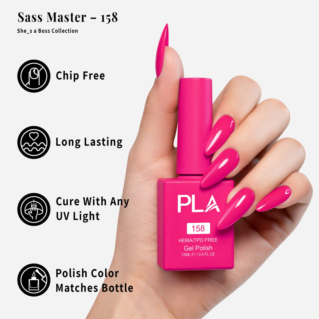 PLA Gel Polish 12ml - Sass Master 158