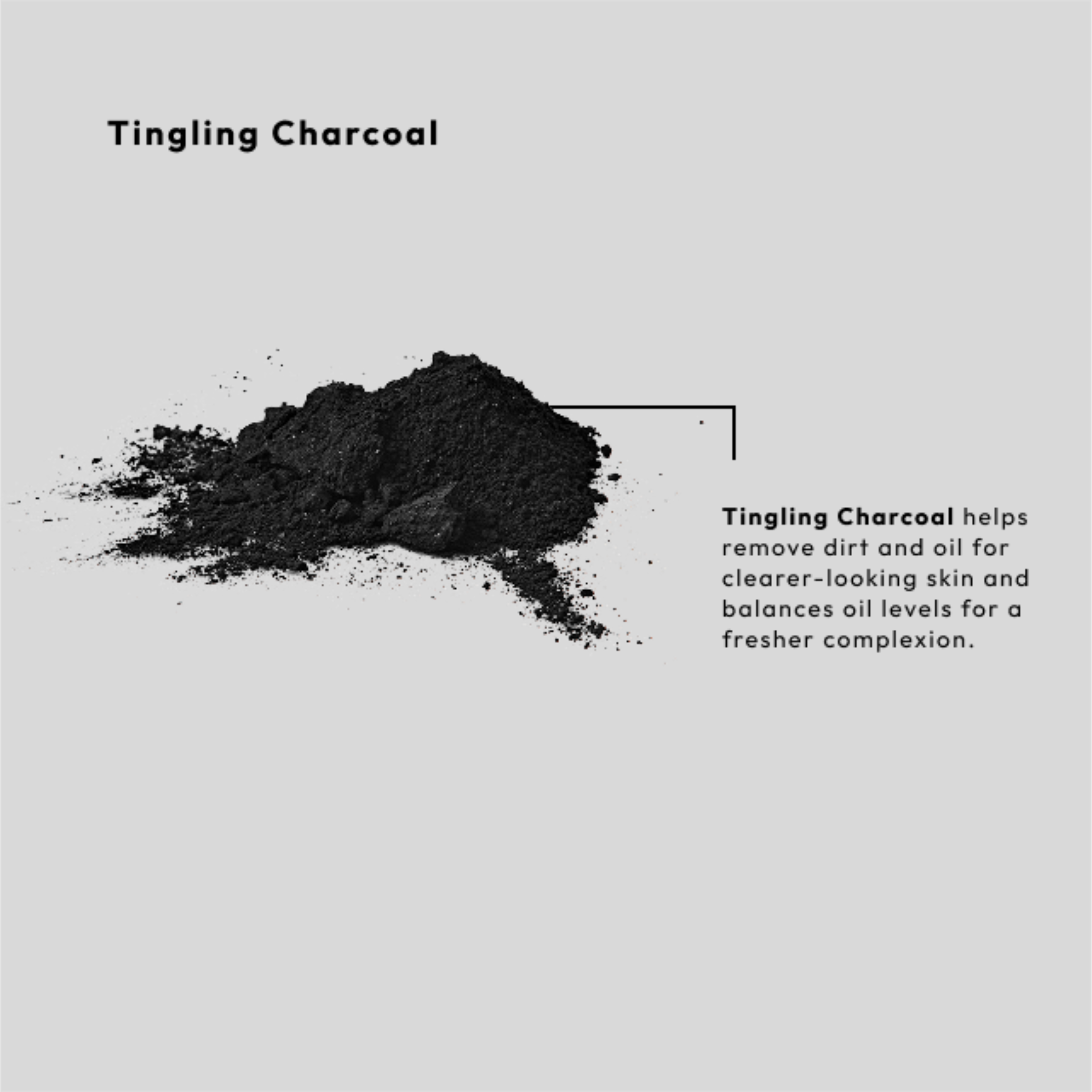 Be Care Love Massage Cream - Tingling Charcoal Secondary image