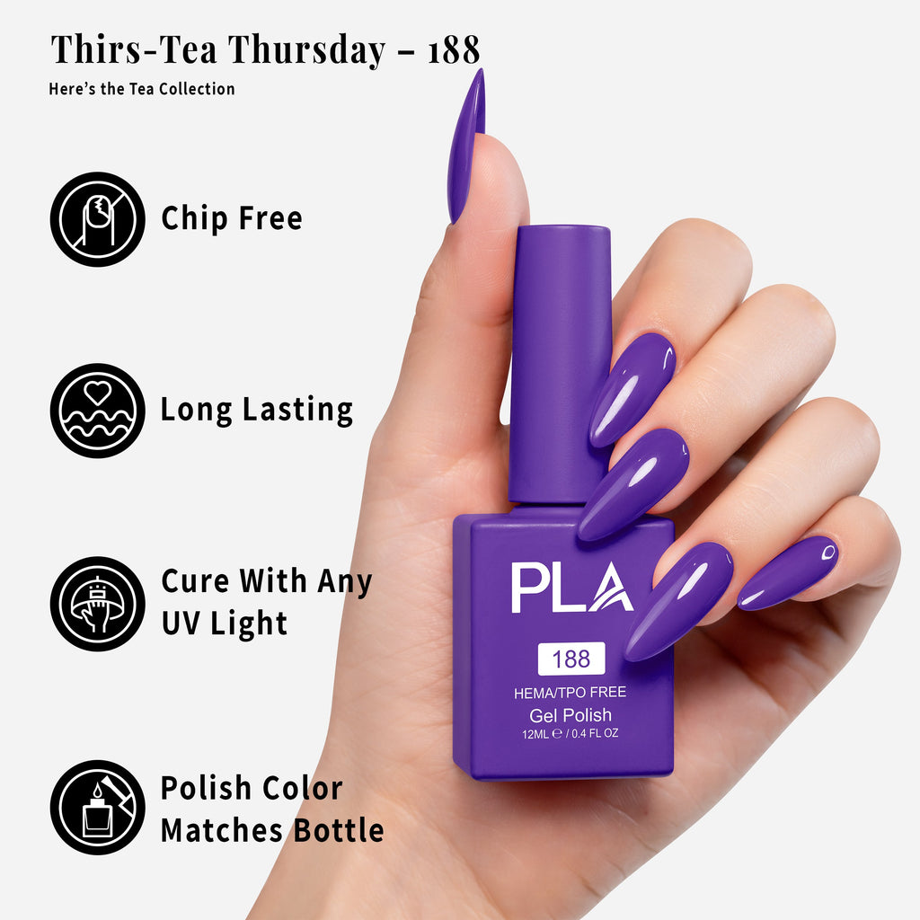 PLA Gel Polish 12ml - Thirs-Tea Thursday 188