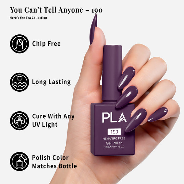 PLA Gel Polish 12ml - You Can't Tell Anyone 190