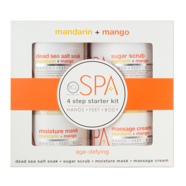 Be Care Love Mandarin + Mango 4 Step Starter Kit