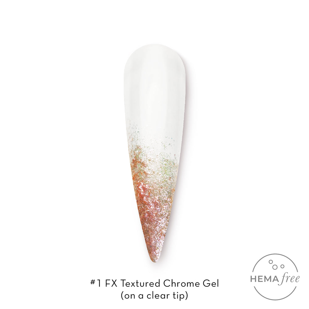 Fuzion FX Textured Chrome Gel 5g - #1 Secondary image
