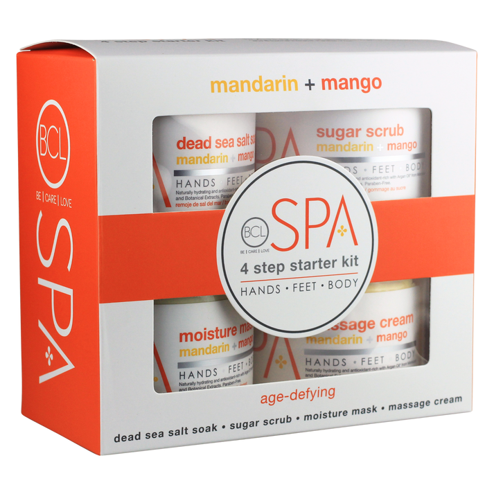 Be Care Love Mandarin + Mango 4 Step Starter Kit
