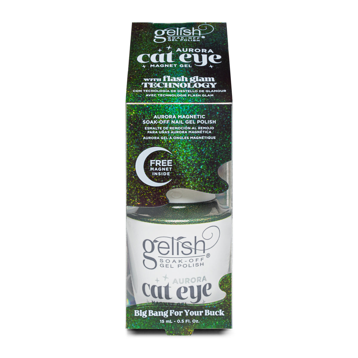 Gelish Aurora Cat Eye Magnet Gel - Big Bang For Your Buck .5oz Main image