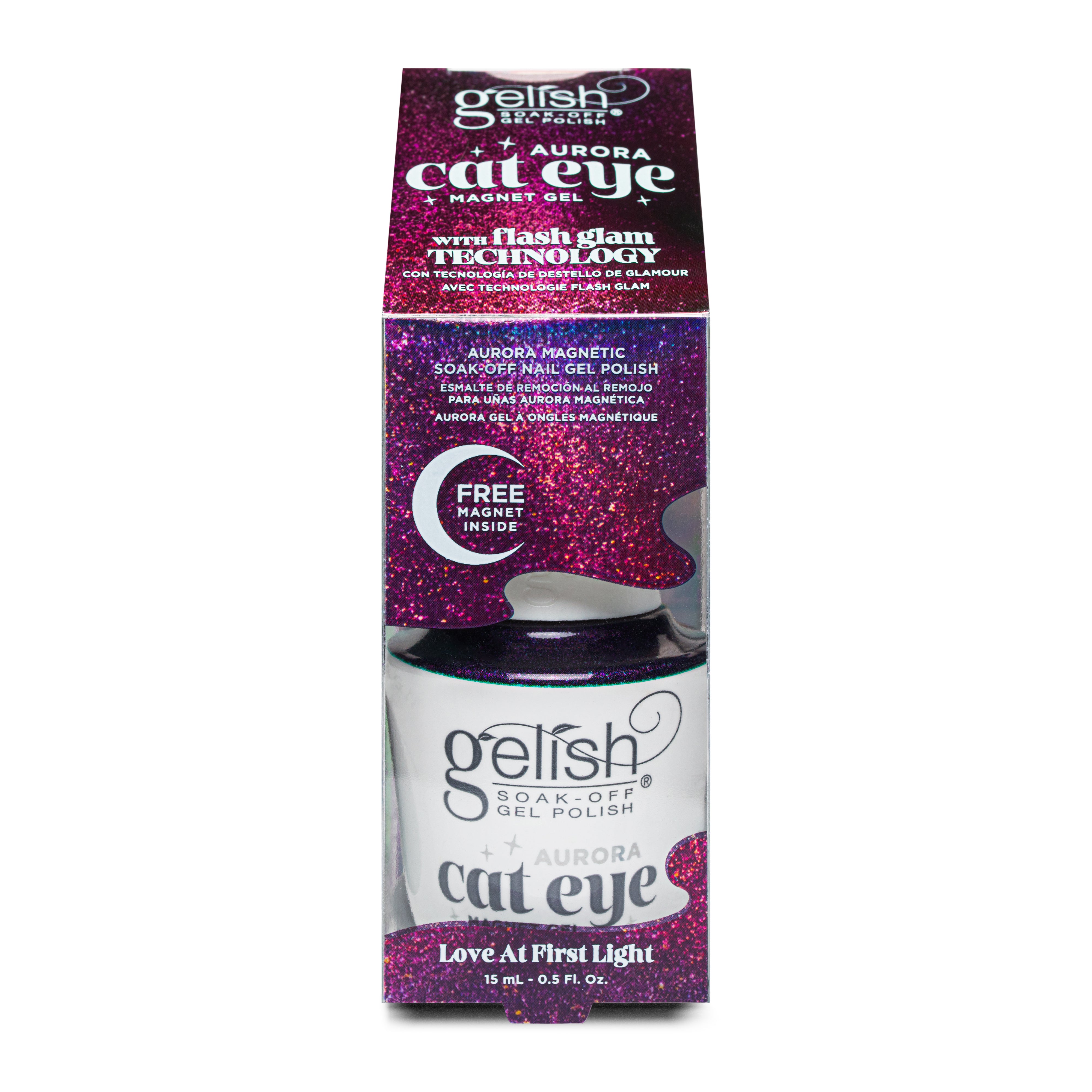 Gelish Aurora Cat Eye Magnet Gel - Love At First Light .5oz Secondary image