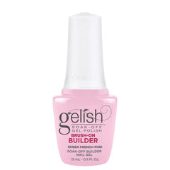 Gelish Brush On Builder Gel .5oz - Sheer French Pink