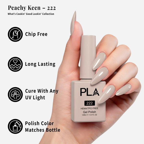PLA Gel Polish 12ml - Peachy Keen 222