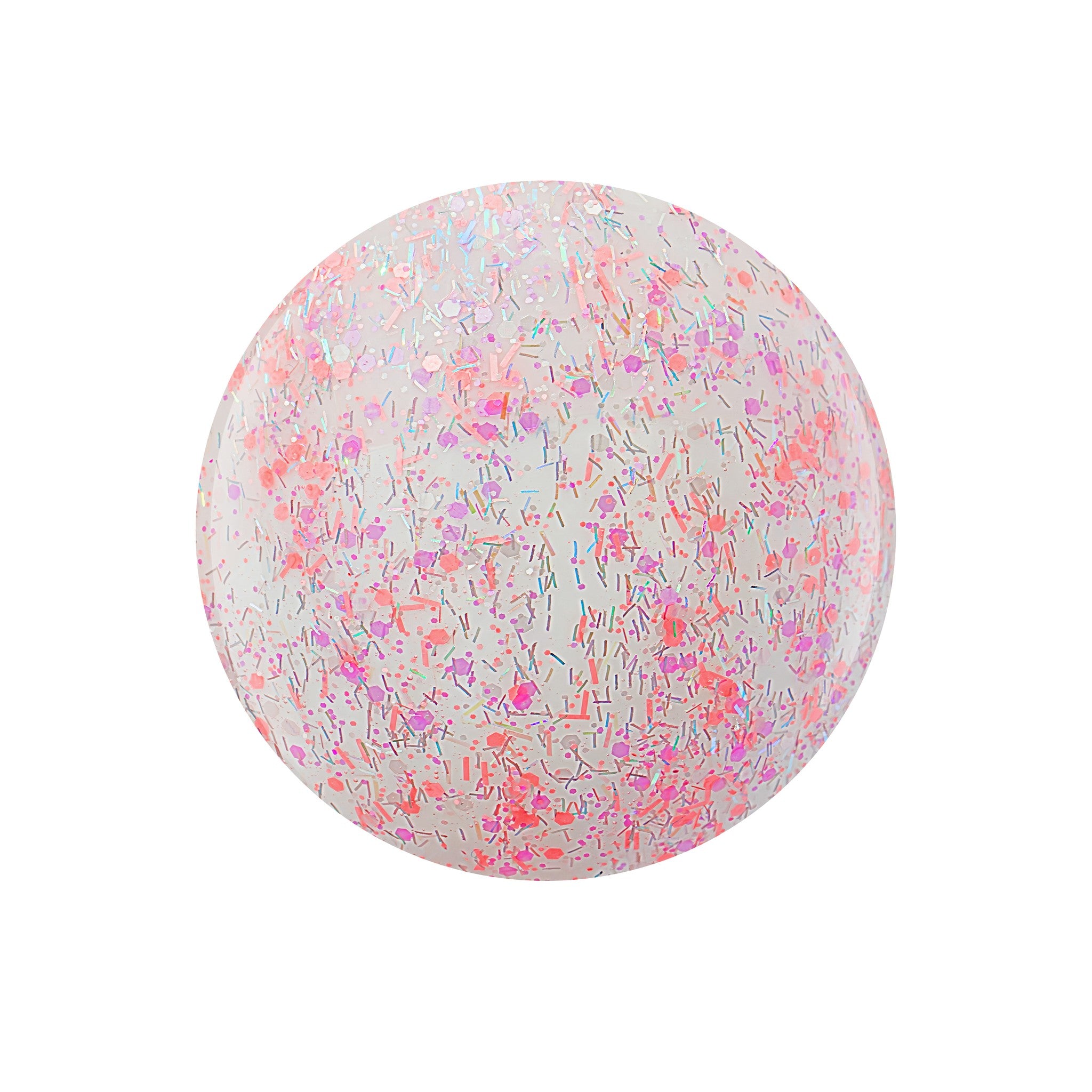 Not Your Basic Pink - Pink Confetti Glitter