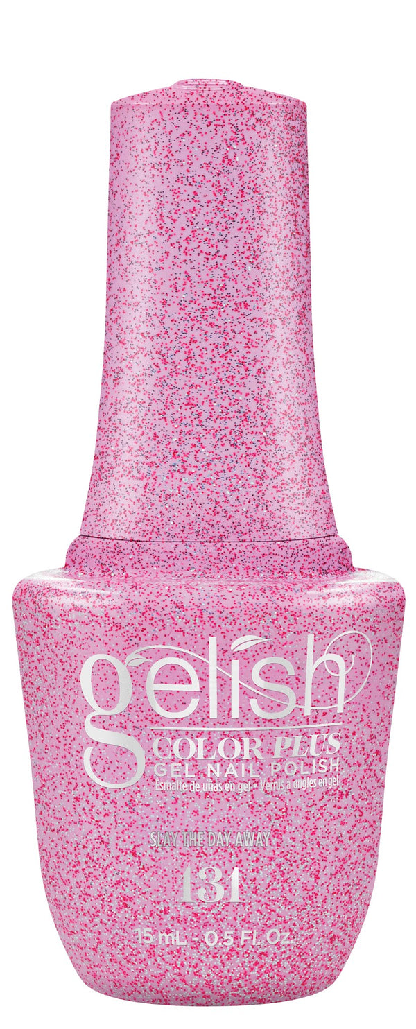 Slay The Day Away - Soft Pink Glitter