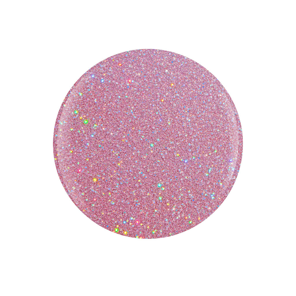 Serving Major Looks - Light Pink Hol0Graphic Glitter