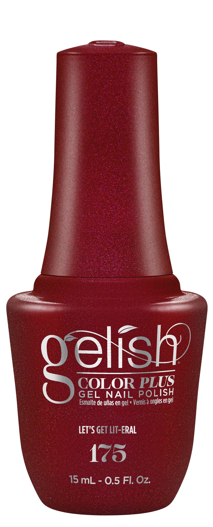 Let's Get Lit-eral - Medium Red Glitter Main image