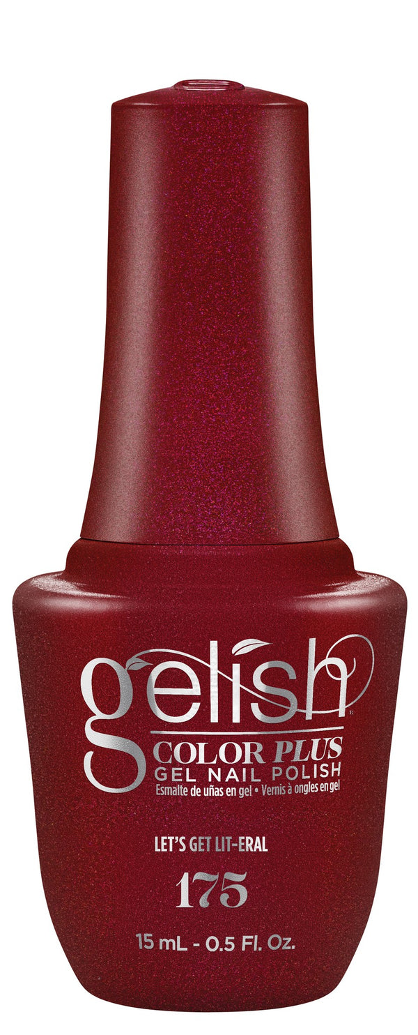 Let's Get Lit-eral - Medium Red Glitter