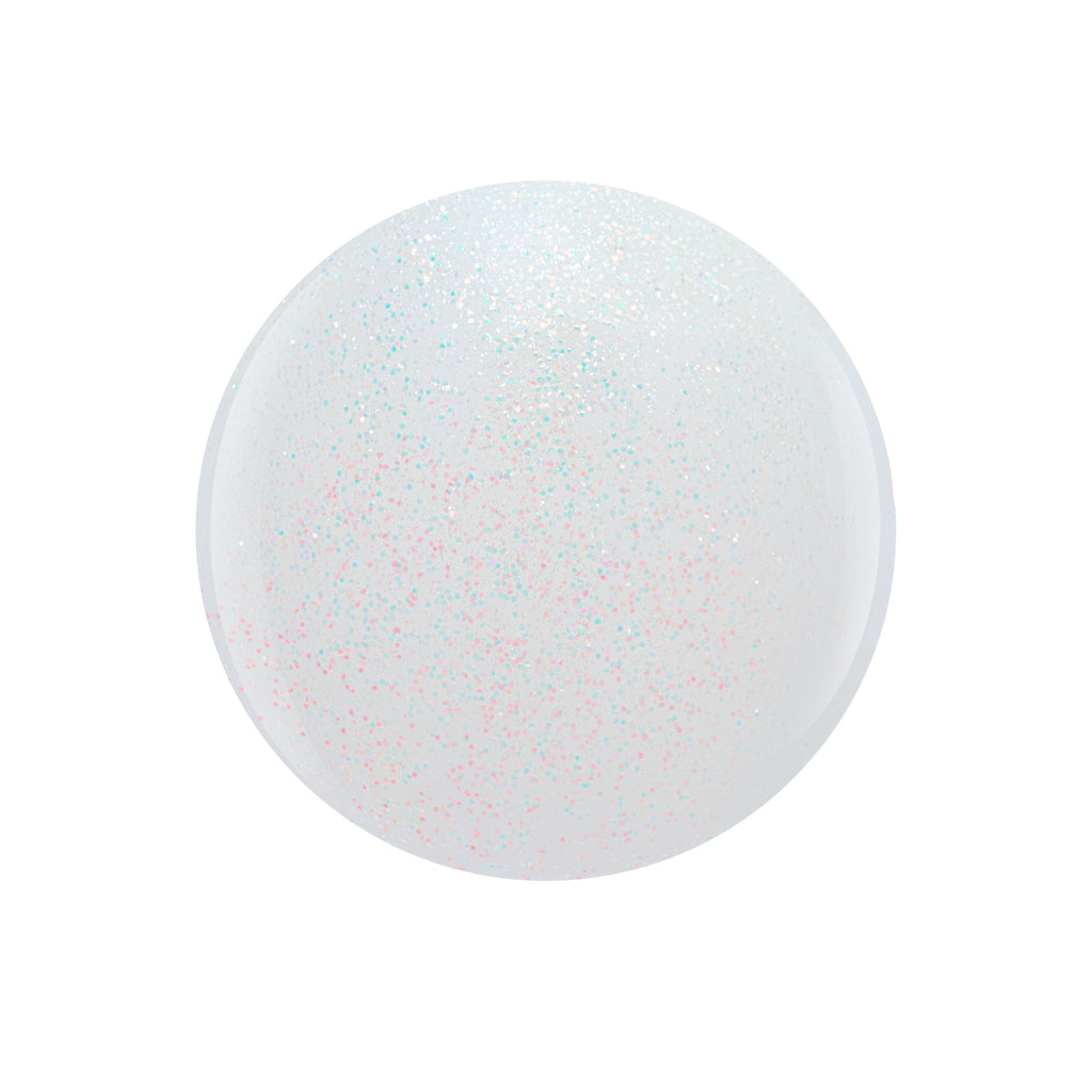 Gloss Over It - Holographic White Glitter